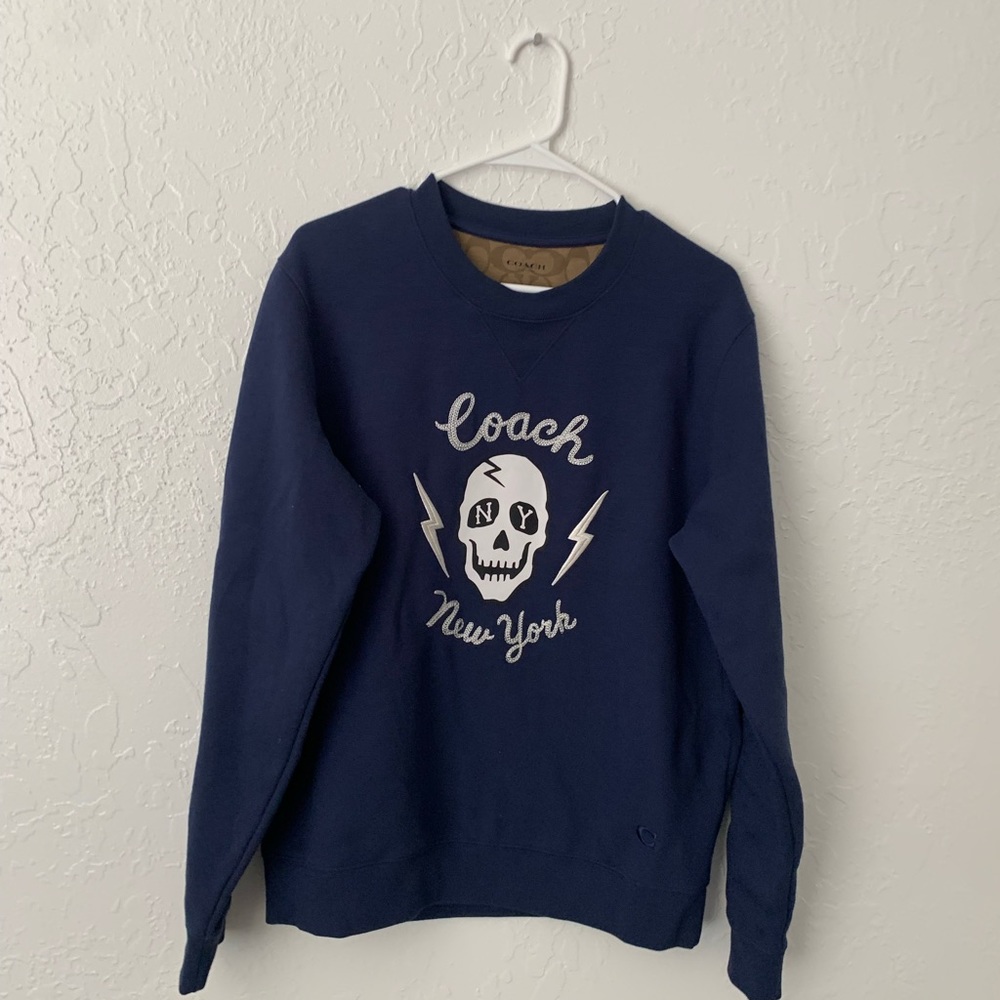 Coach New York medium sweatshirt crew neck